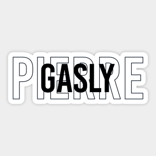 Pierre Gasly Driver Name - 2022 Season #3 Sticker